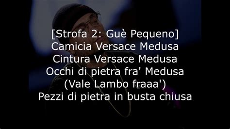 camicia versace gue pequeno|Vale Lambo – Medusa RMX Lyrics .